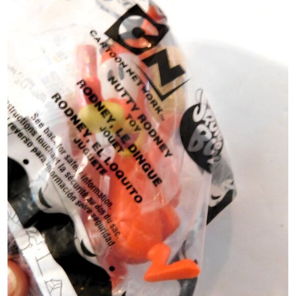 Cartoon Network Nutty Rodney Squirrel Boy McDonalds Happy Meal Toy 2007 Sealed - Picture 3 of 3